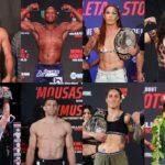 Bellator207】計量終了 ベイダーより一回り大きなミトリオン。ライト級