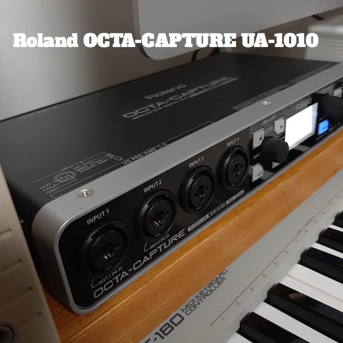 宅録オーディオインターフェイス おすすめ OCTA-CAPTURE UA-1010 | MMBOX