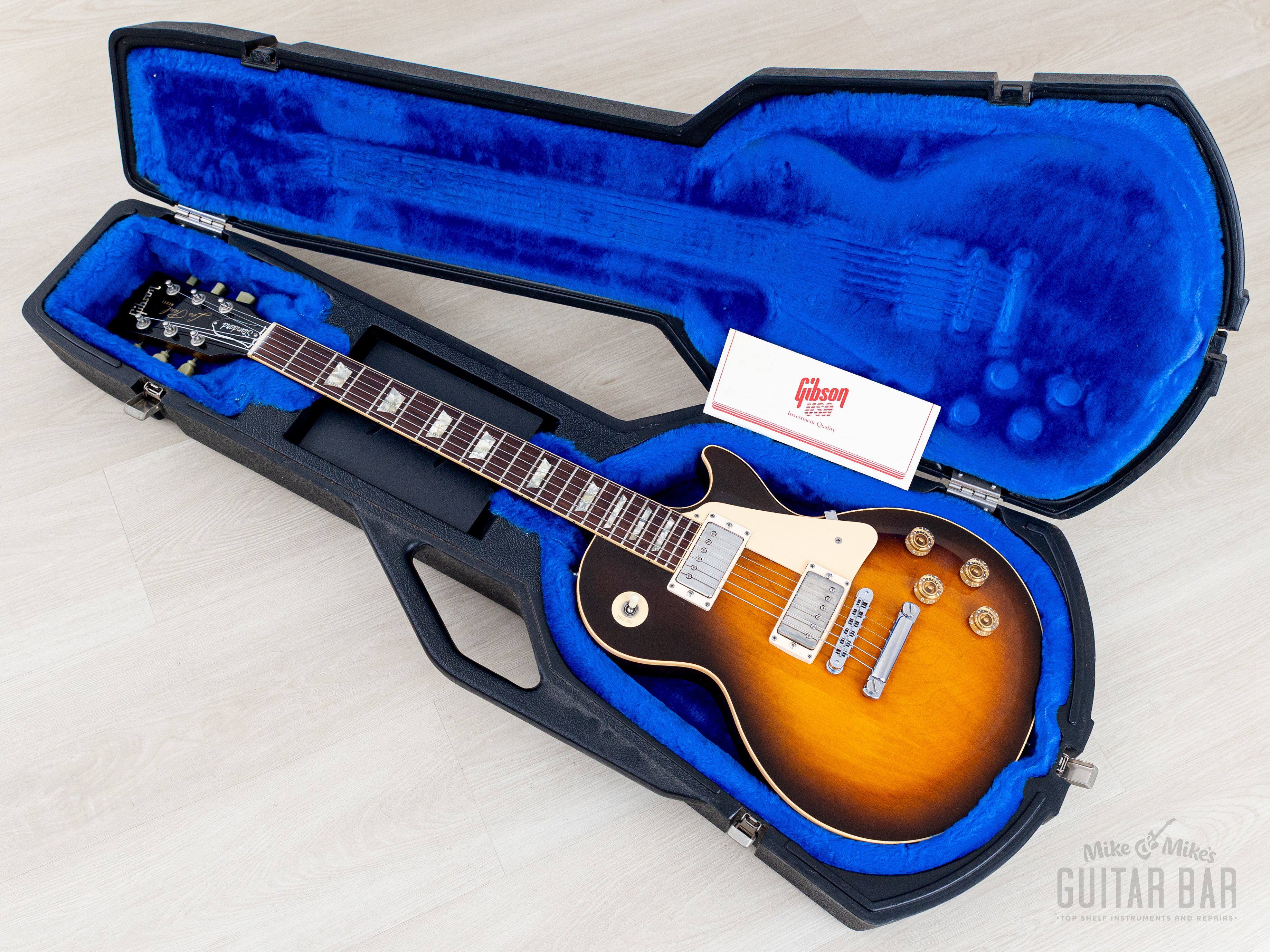 1989 Gibson Les Paul Standard Vintage Sunburst, Near-Mint & 100% Origi