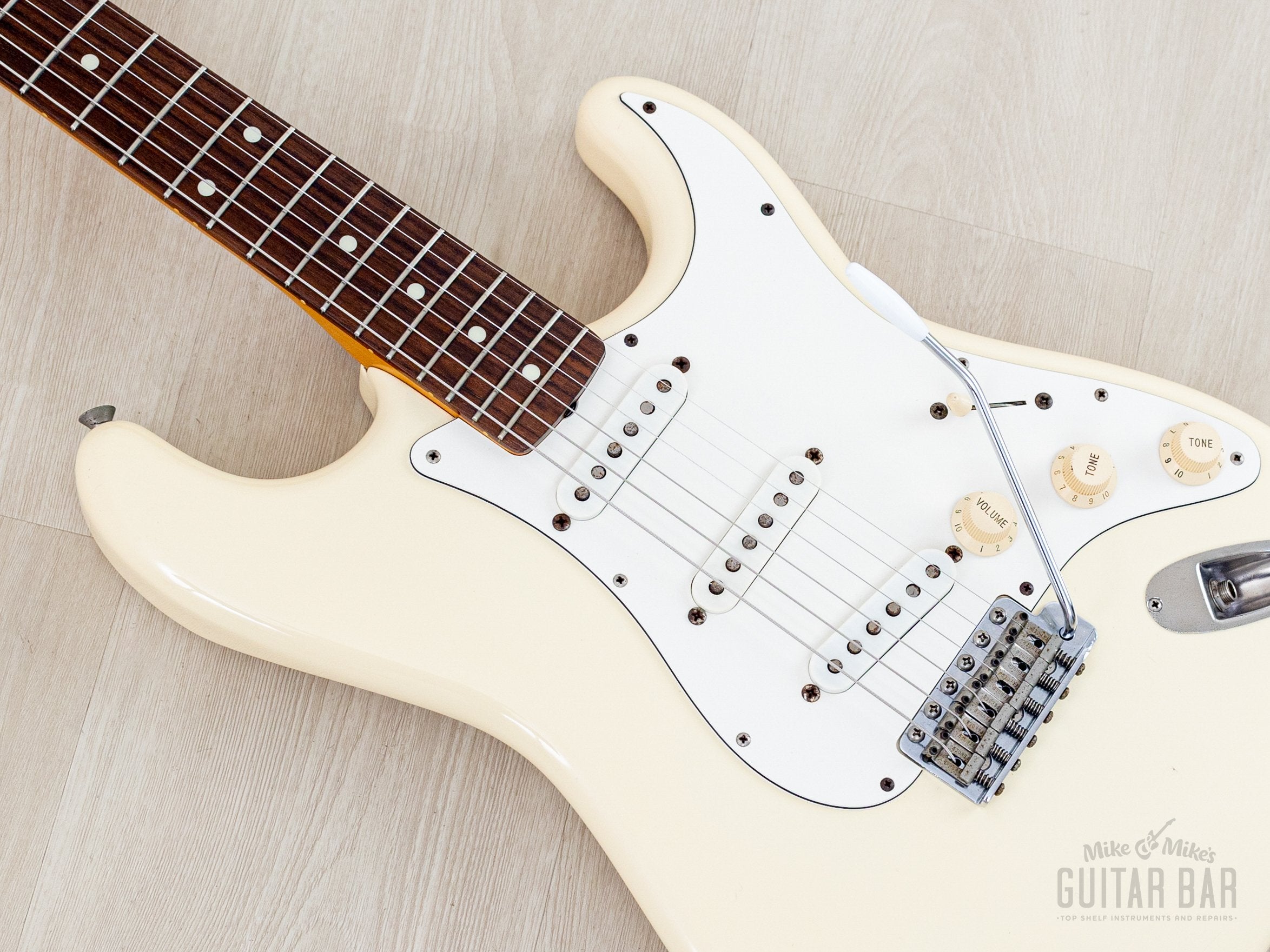 1990 Fender Stratocaster '62 Vintage Reissue ST62-650 Olympic White w/