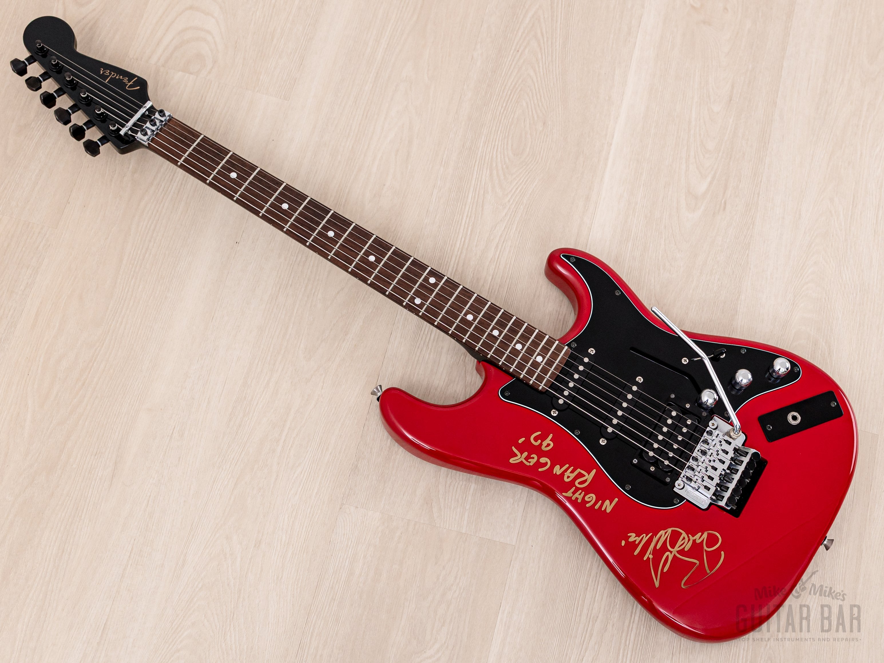 1996 Fender Japan Brad Gillis Night Ranger Signature Stratocaster ST-B