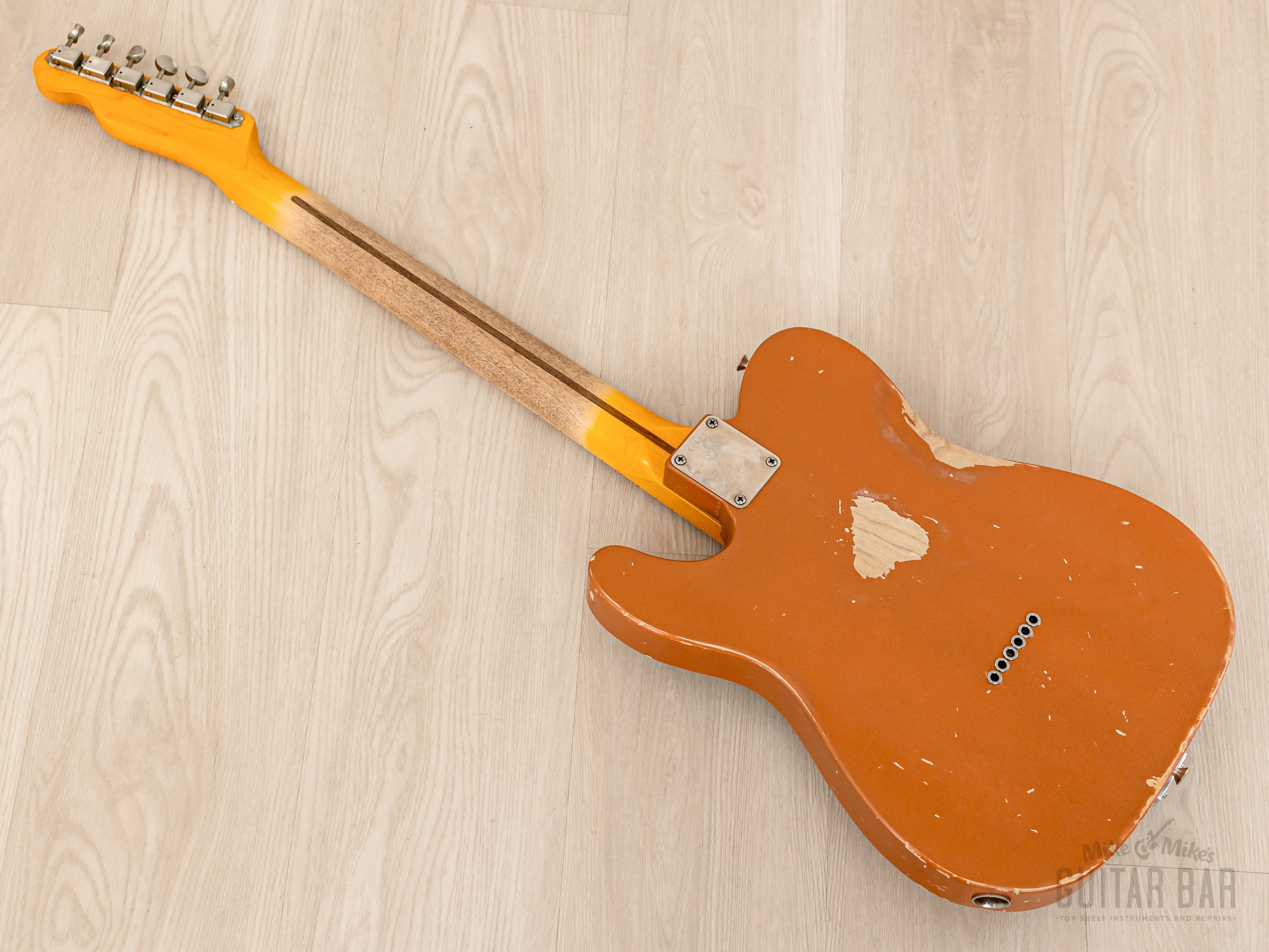 Telecaster Partscaster MJT Relic Copper Lacquer w/ Fender Licensed Nec