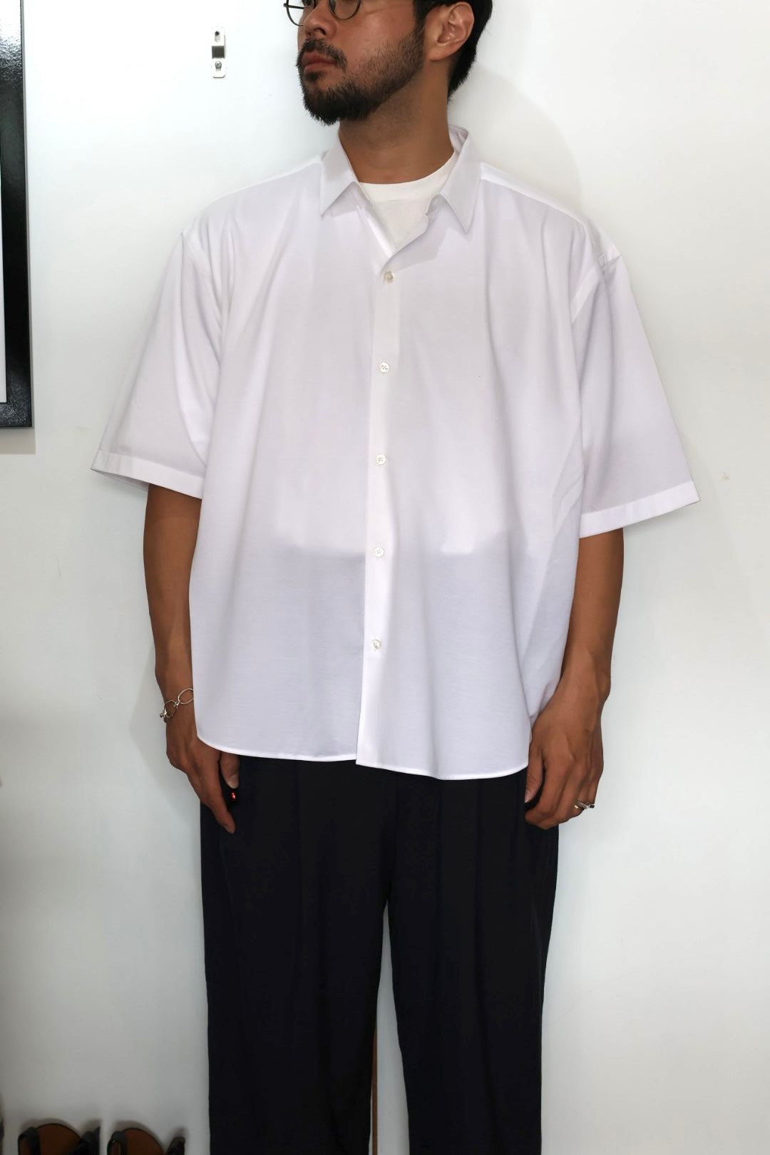 KANEMASA PHIL.】46G Atmosphere S/S Shirt – Mo