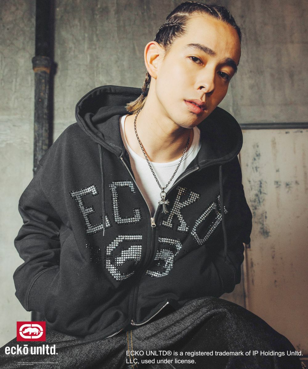 別注ダブルジップラインストーンZIPパーカー | MSG