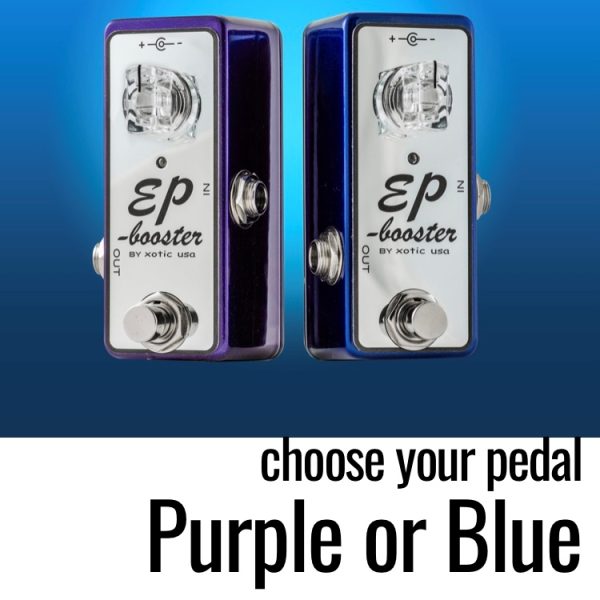 ブースター XOTIC EP BOOSTER 15YEAR LIMITED 青 – ヤマハ特約店