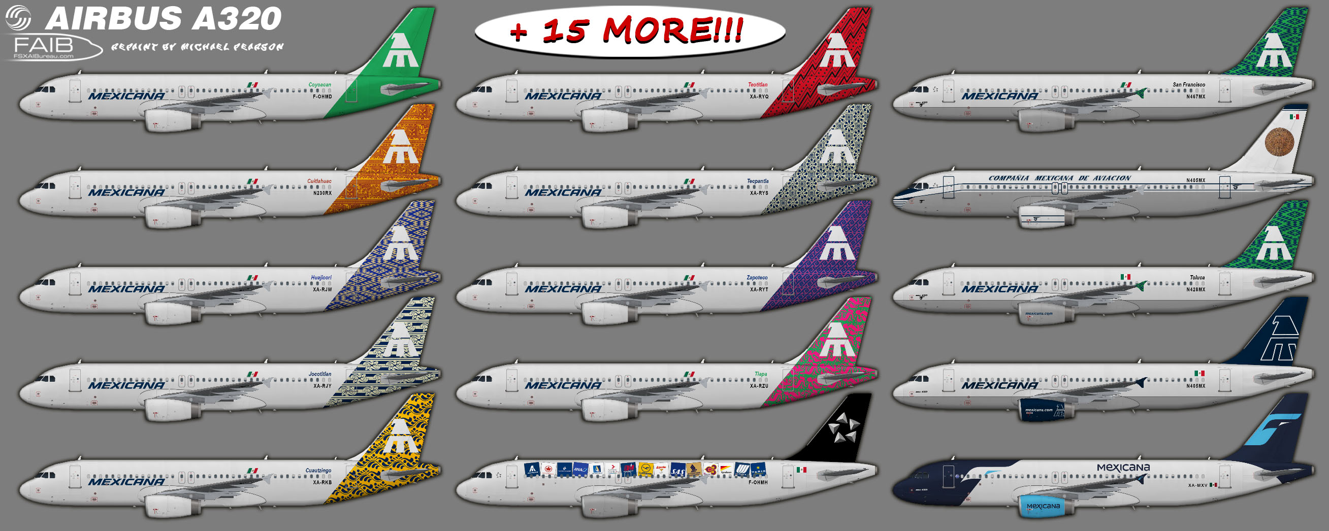 Mexicana A320 – Mikey's Retro FS Corner