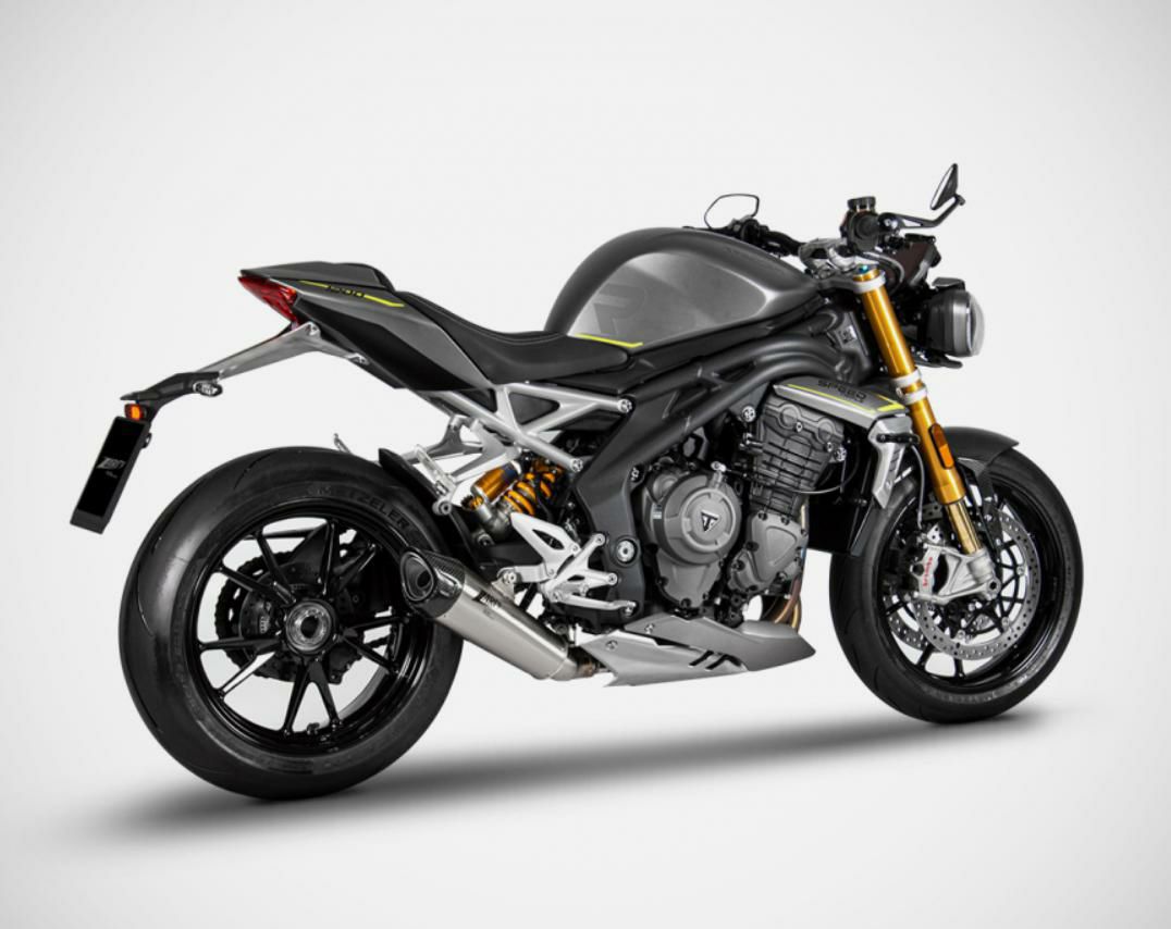 スピードトリプル1200RS/RR 2021- チタン製レーシングスリップオン