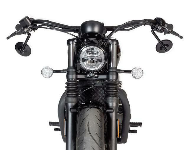 トライアンフ ボバー スピードマスター アンダーバー クラシックミラー