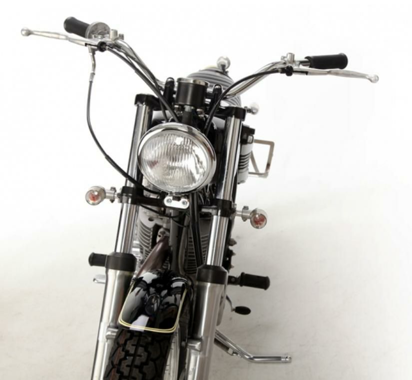 ヤマハ SR400/500 フロントウインカーステー モーターロック | バイク