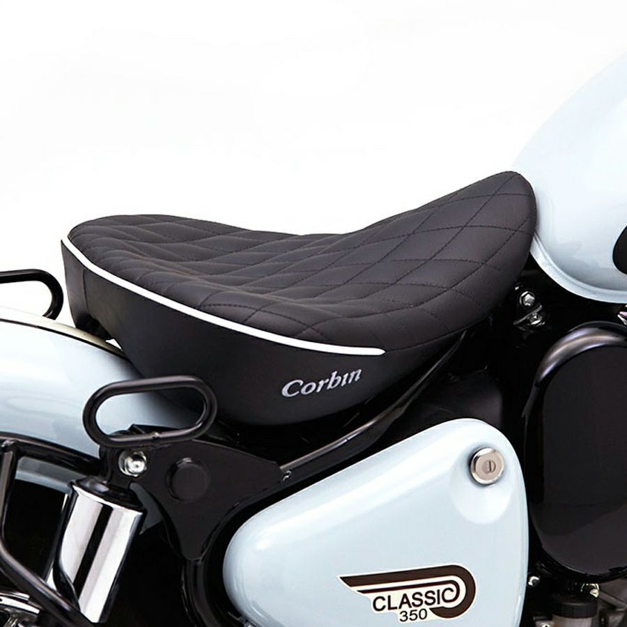ロイヤルエンフィールド CLASSIC 350 クラシックソロシート CORBIN