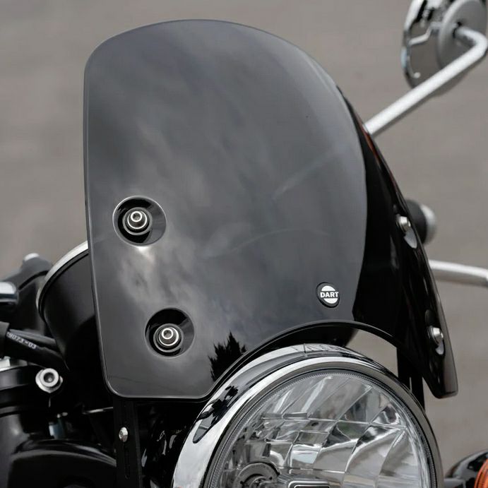 空冷 水冷 ボンネビル T100 T120 スクリーン クラシックS3 ダーク