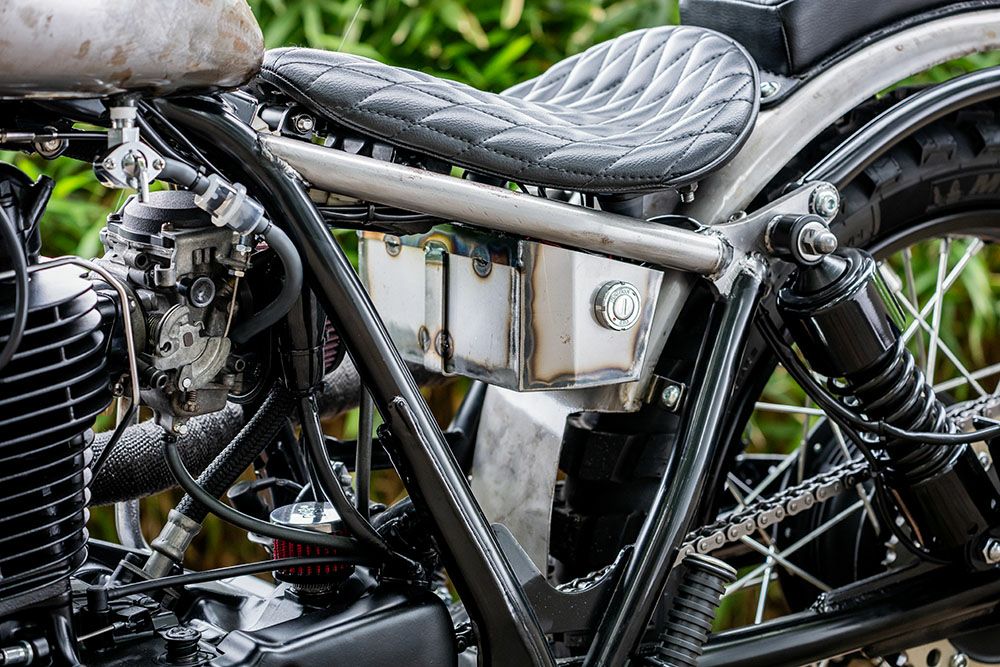 SR400 SR500 シートフレームキット GOODS | バイクカスタムパーツ専門