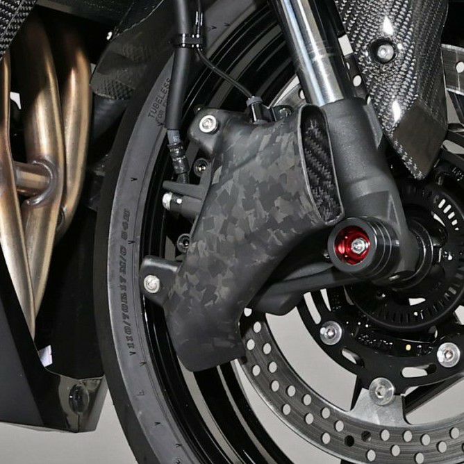 ZX-25R フロントキャリパーダクトカバー SPEEDRA | バイクカスタム