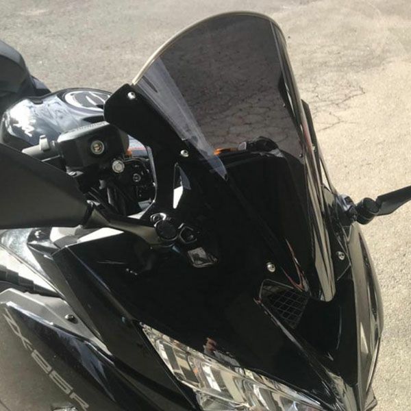 カワサキ ZX-25R スクリーン(スモーク) ACRY Point | バイクカスタム