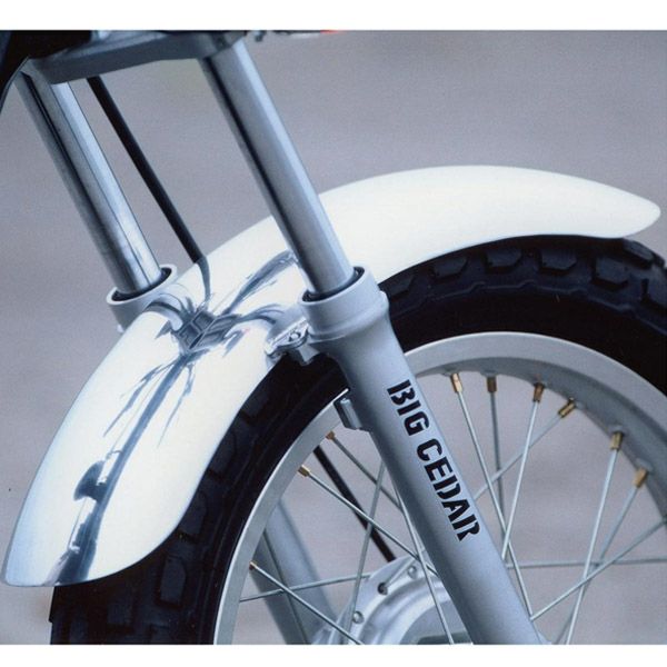 ヤマハ TW200/225 アルミフロントフェンダーロング BIGCEDAR | バイク