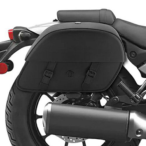 カワサキ エリミネーター サドルバッグ ブラックレザー 28L 左右セット