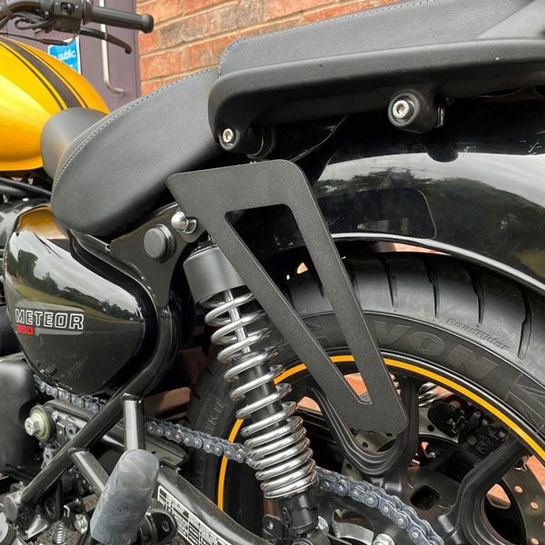 ロイヤルエンフィールド メテオ350 サイドバッグサポート ブラック