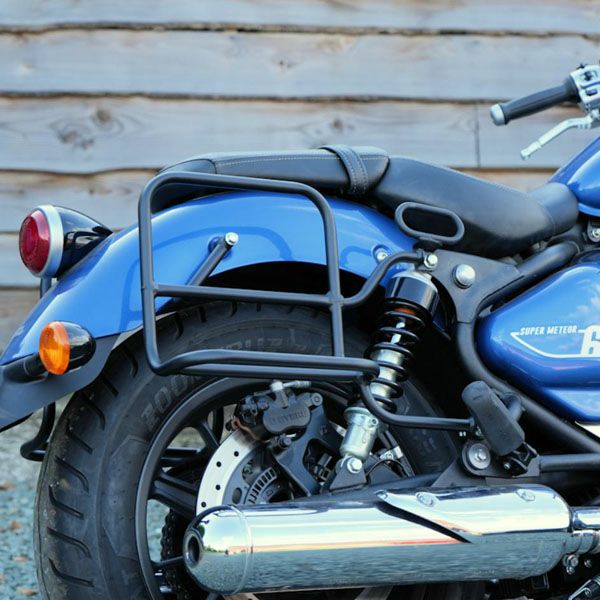 ロイヤルエンフィールド スーパーメテオ650 サドルバッグサポート