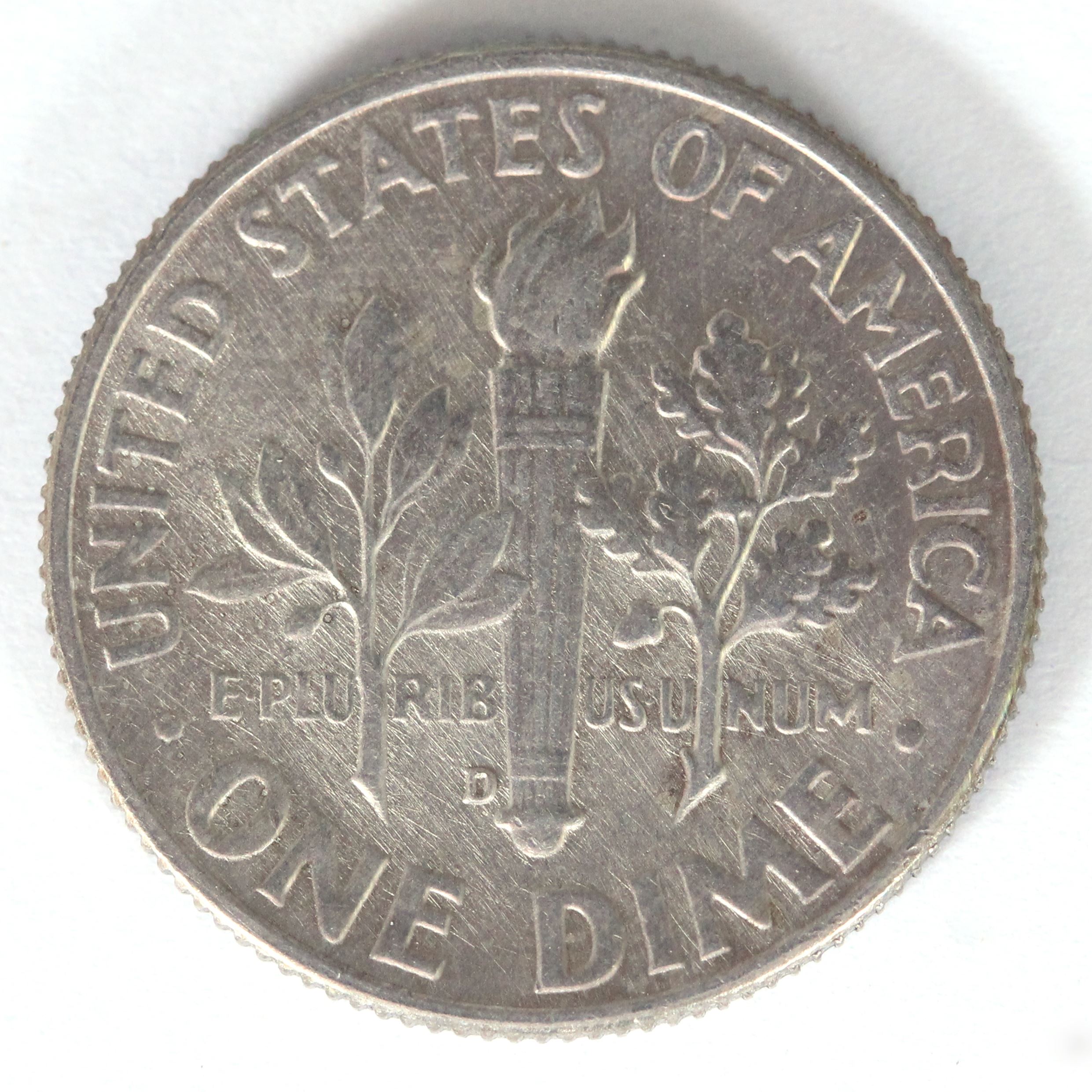 アメリカ 1964年 10セント 銀貨 EF | ミスターコインズ