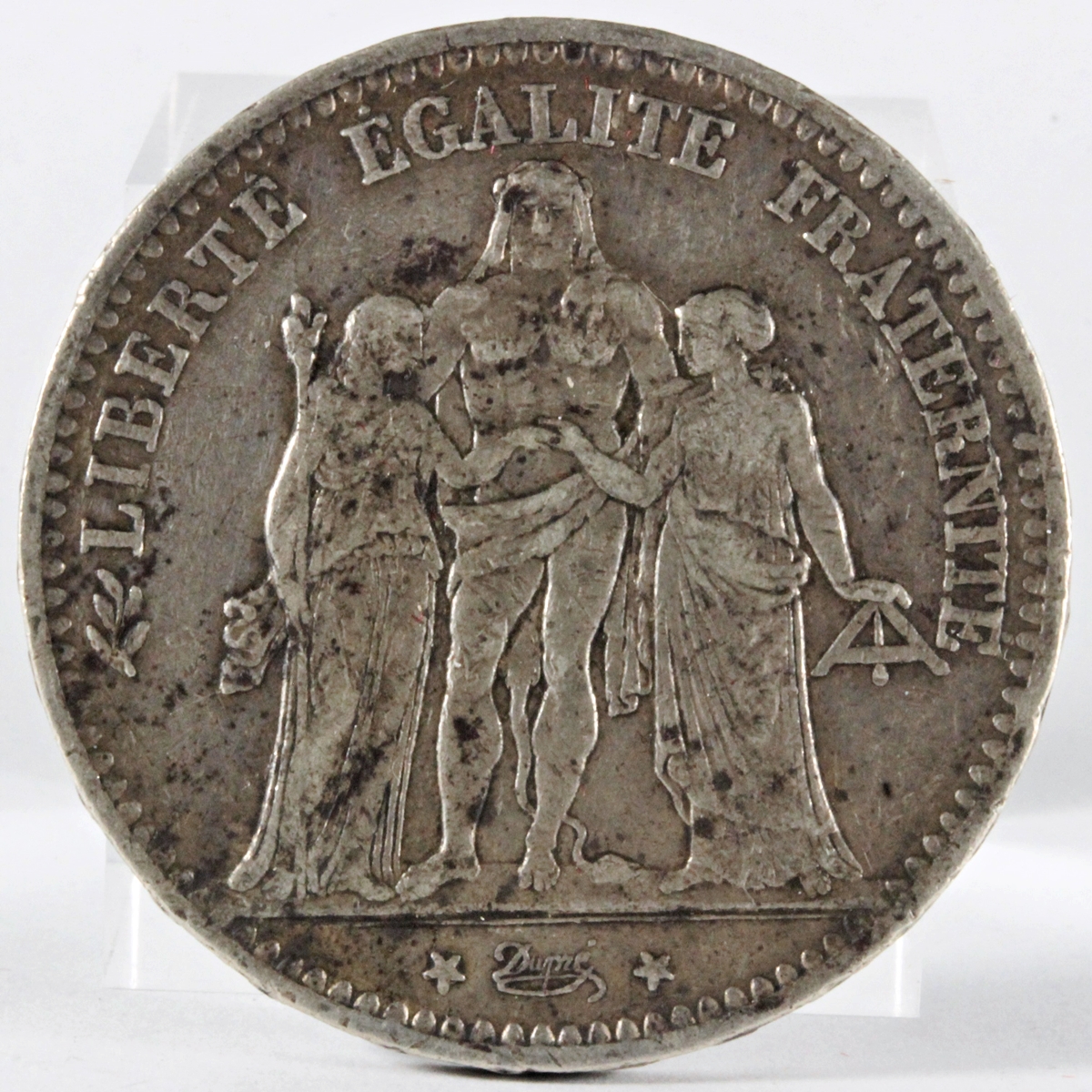 フランス 1875年 5FRANCS 銀貨 VF | ミスターコインズ