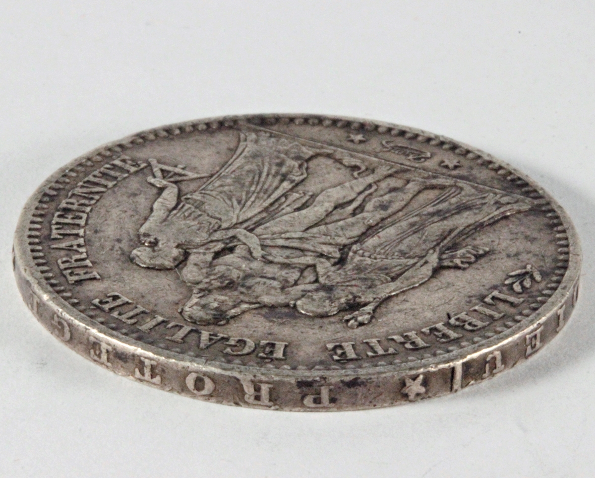 フランス 1875年 5FRANCS 銀貨 VF | ミスターコインズ