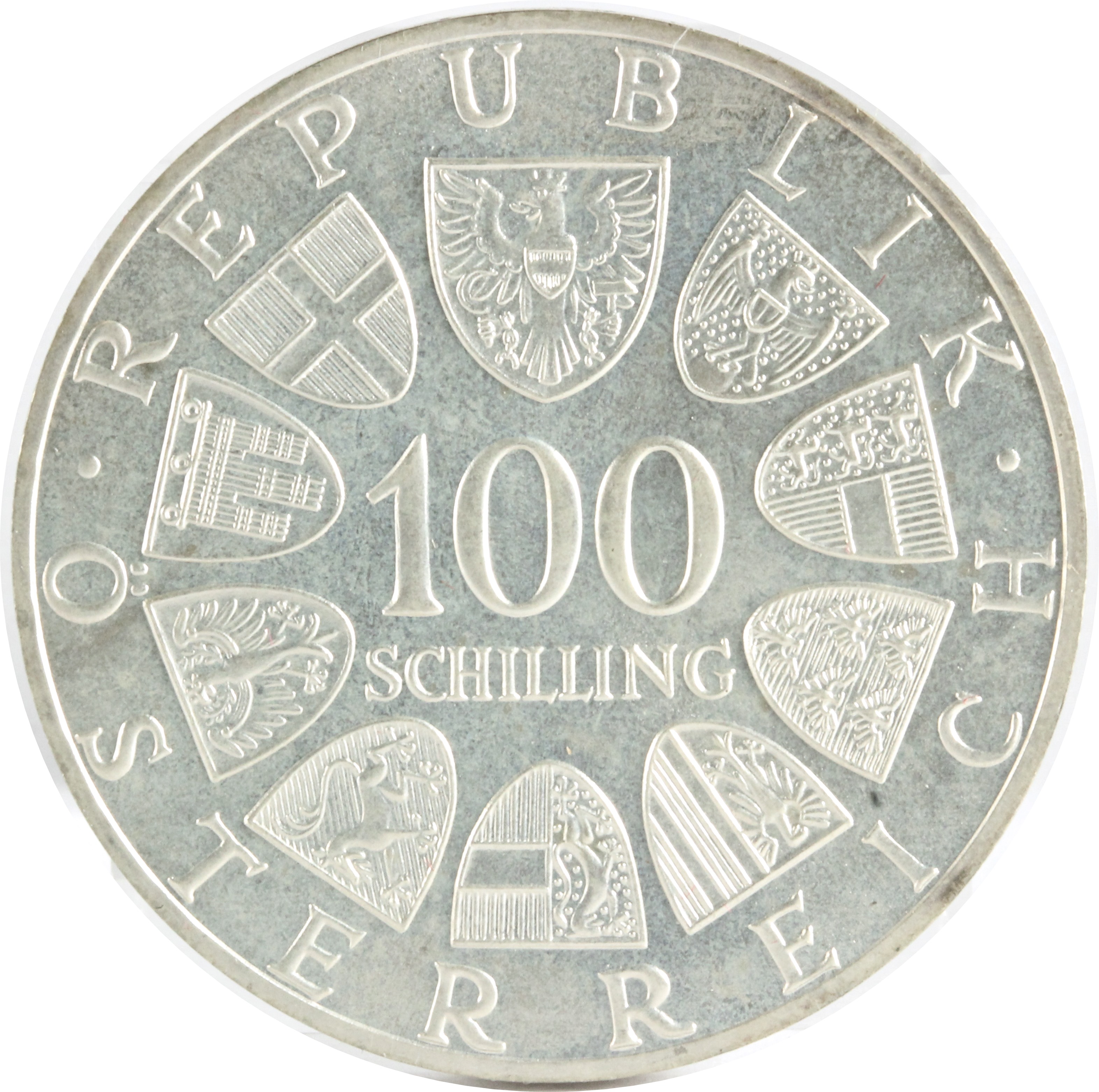 オーストリア 100シリング 銀貨 SCHILLING 1979年 UNC | ミスターコインズ