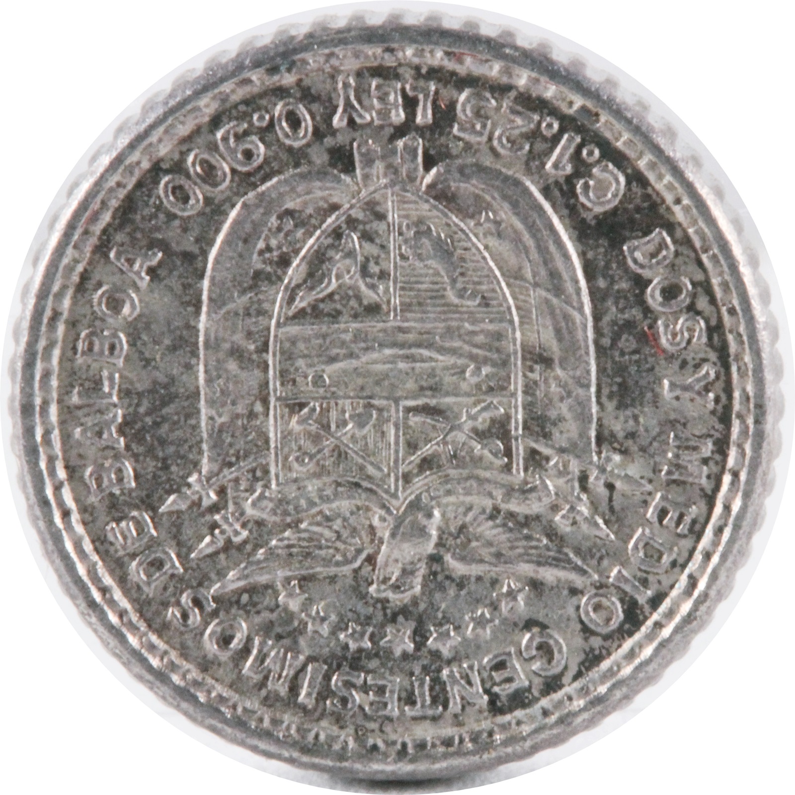 パナマ 1904年 1/2CENTESIMO 銀貨 VG | ミスターコインズ