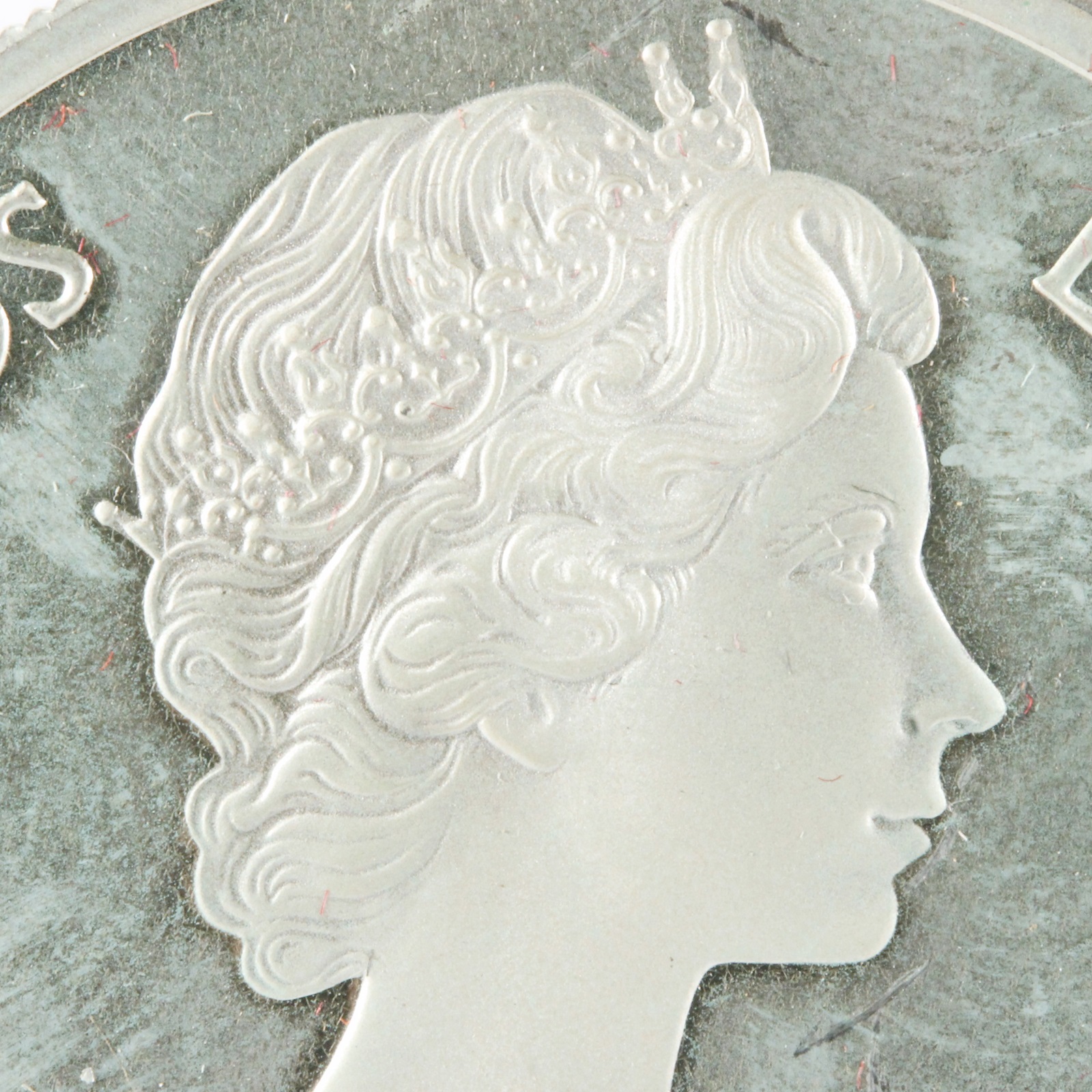 ケイマン諸島 1976年 5DOLLARS 銀貨 エリザベス二世 UNC | ミスター