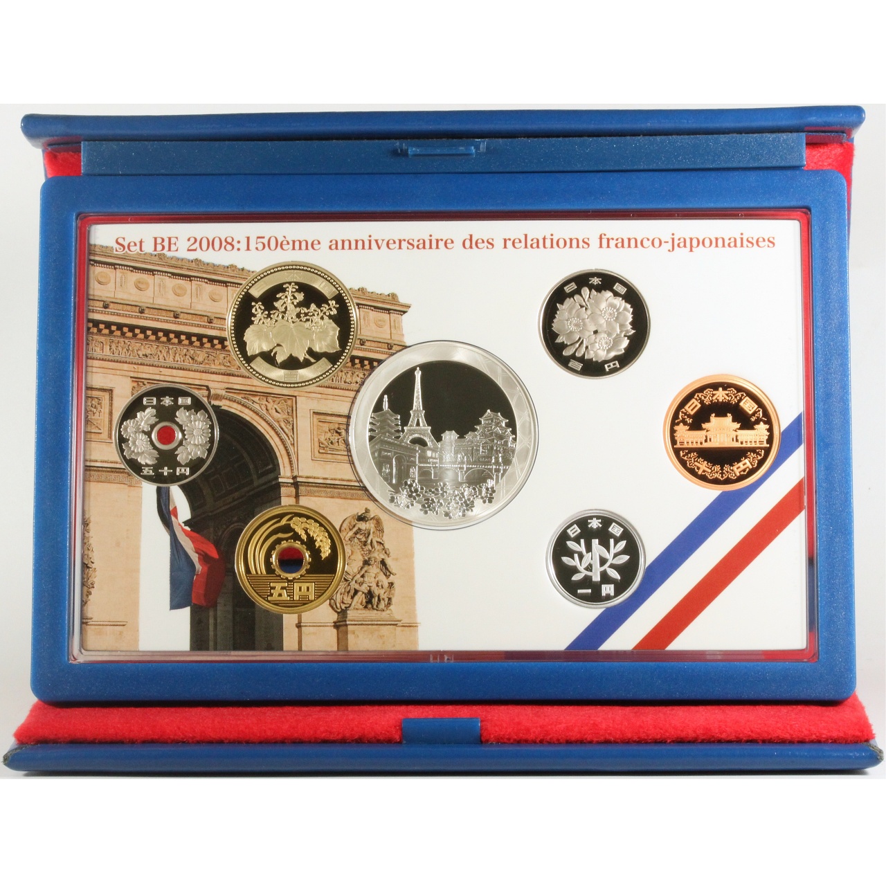 日仏交流150周年 2008年 プルーフ 平成20年 ミントセット 古銭 コイン