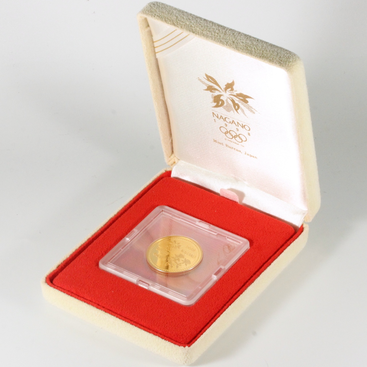 長野オリンピック冬季競技大会記念貨幣 平成10年銘1万円金貨幣プルーフ