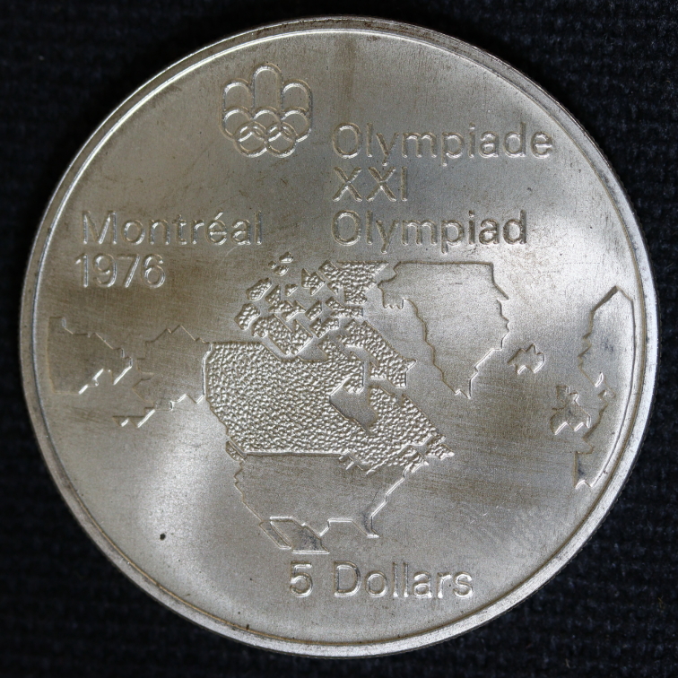 カナダ モントリオール五輪 5ドル銀貨 10枚セット SV925 地金銀貨
