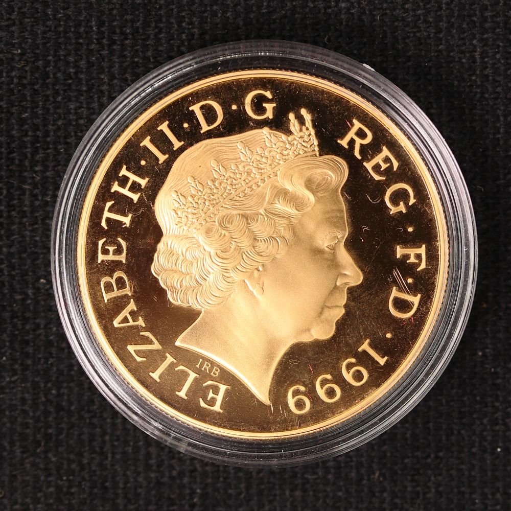 イギリス ダイアナ妃追悼 5ポンド金貨 1999年 | ミスターコインズ