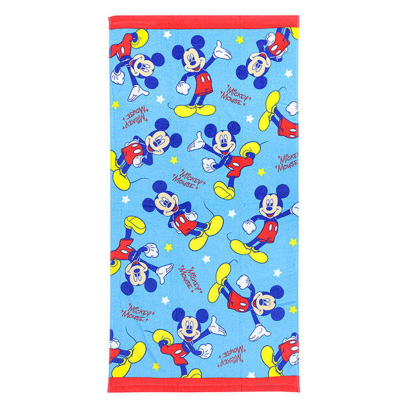 バスタオル フィアレス ミッキーマウス 60×120cm ｜ ミスターマックス
