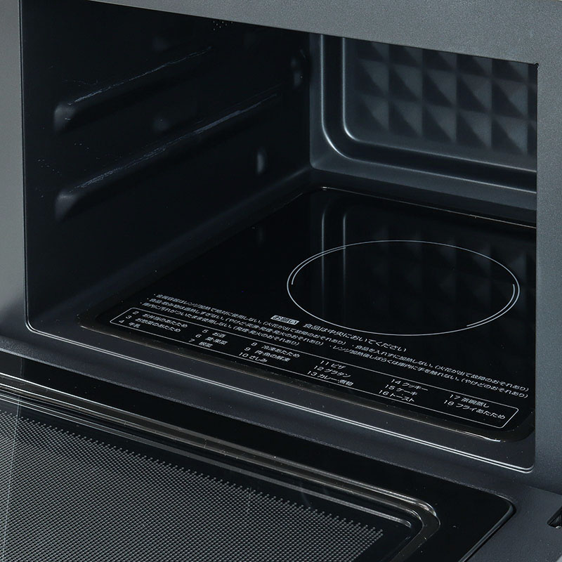 オーブンレンジ フラットテーブル 18L DRJ-F183TV(W) ｜ ミスター