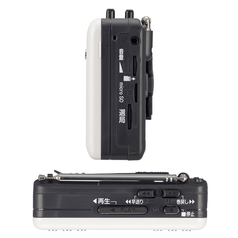 デジタル録音ラジオカセット CAS-381Z ｜ ミスターマックスオンライン