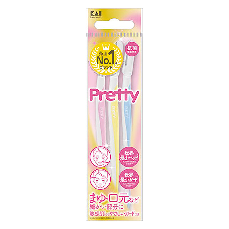 カミソリ プリティ スリムL 3本入 ｜ ミスターマックスオンラインストア