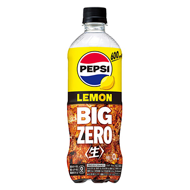 ペプシ (生) BIG ZERO LEMON 600ml ｜ ミスターマックスオンラインストア