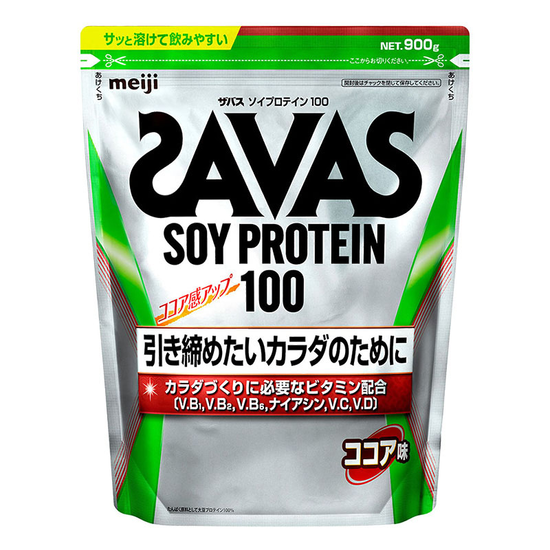ザバスソイプロテイン100ココア45食分 900g ｜ ミスターマックス