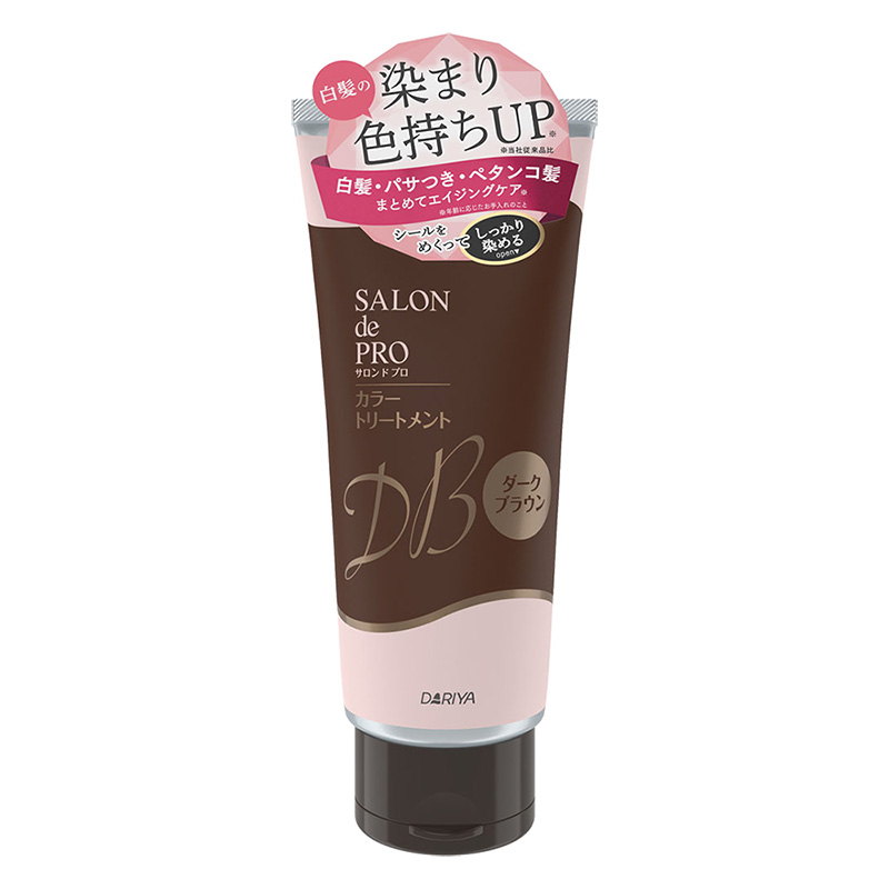 サロンドプロカラートリートメント<ダークブラウン> 180g ｜ ミスター