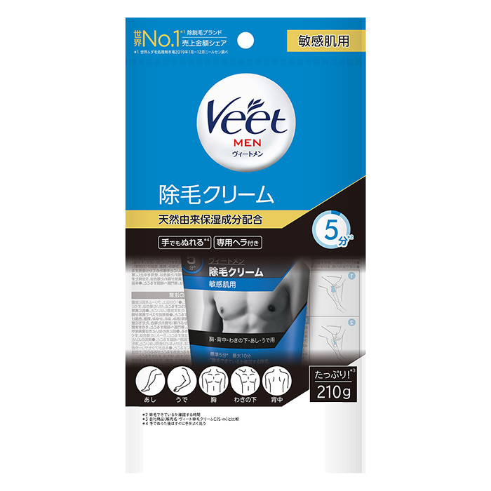 ヴィートメン 除毛クリーム 敏感肌用 210g ｜ ミスターマックス