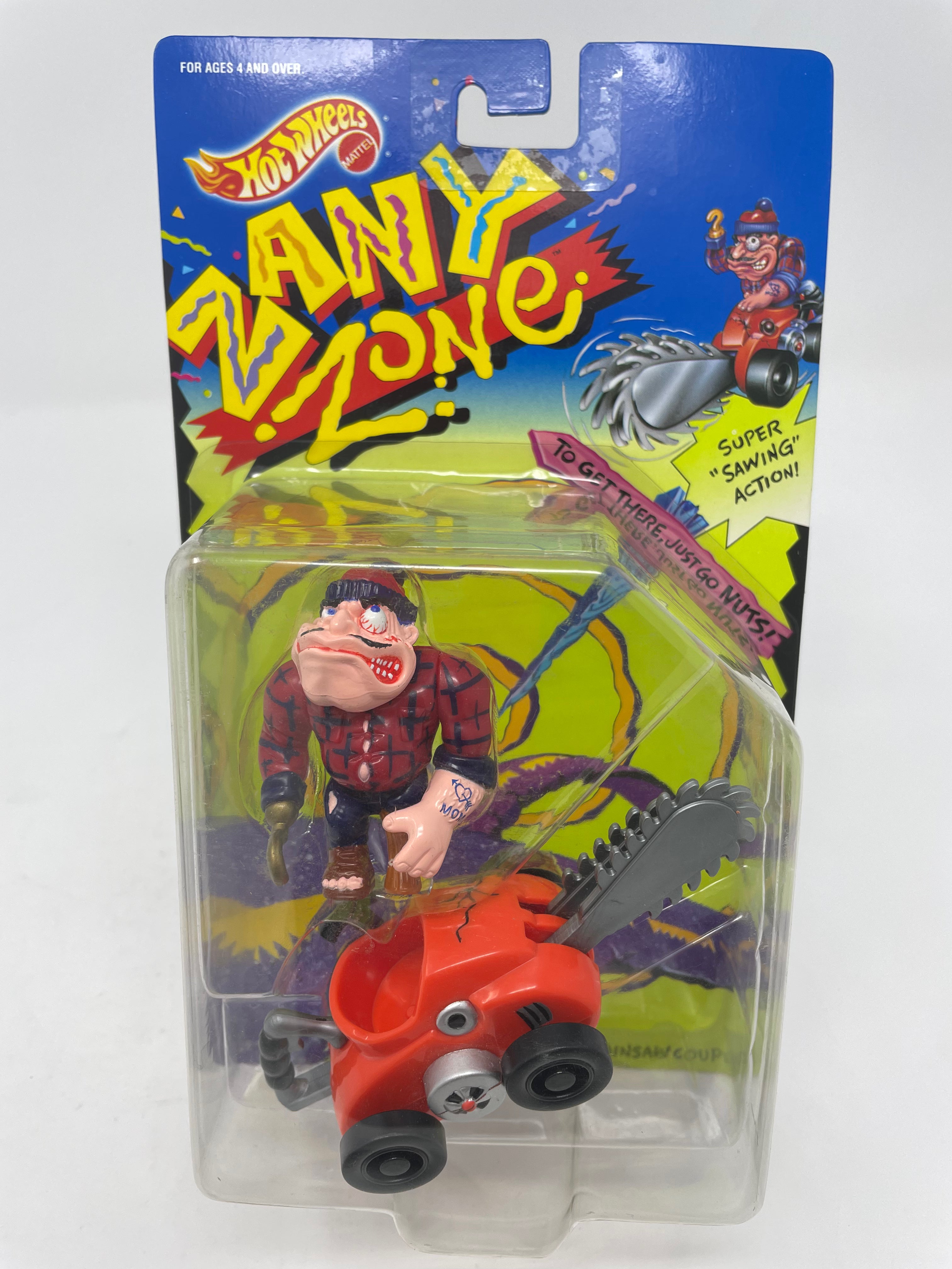 WOODY HACKET & HIS CHAINSAW COUPE ZANY ZONE HOT WHEELS – Mr. Joe's