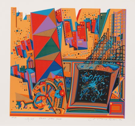 田川市】木村利三郎展 「都市を描くーニューヨークからのメッセージ