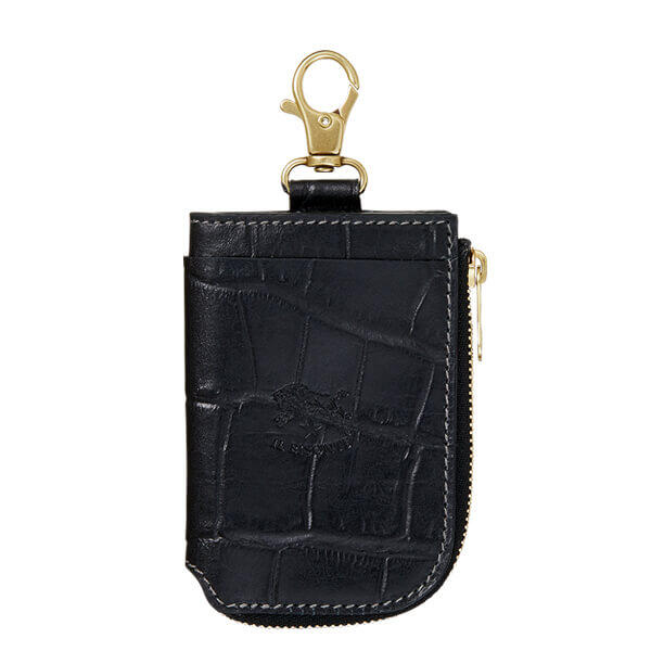 キーケース | クロコ エンボスドレザー | クロコ エンボスドレザー