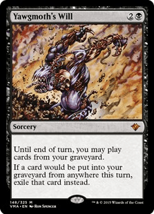 鏡ストーム：最強カード《ヨーグモスの意志》に願いを……（ヴィンテージ