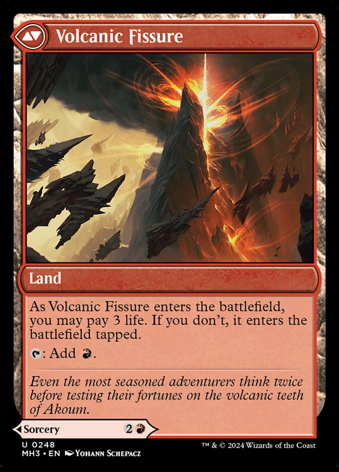 Volcanic Fissure - mtg.wtf