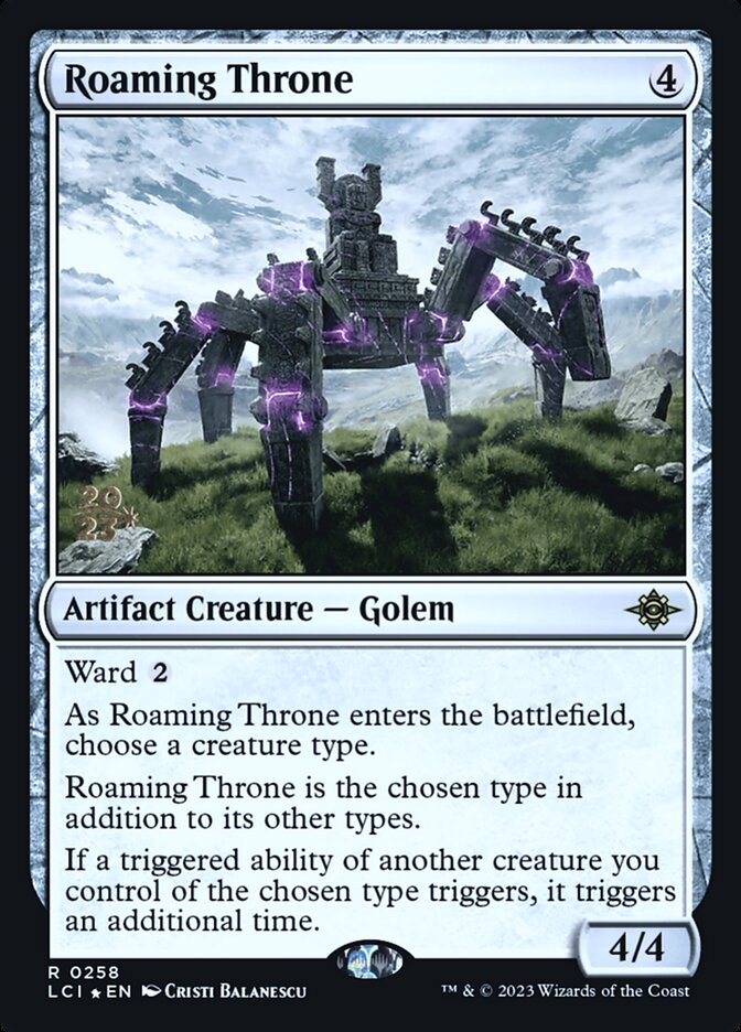 Roaming Throne - mtg.wtf