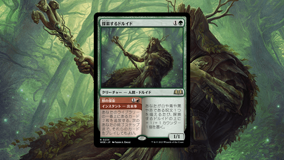 エルドレインの森」の《探索するドルイド》を掘り下げてみた | MTG Coon