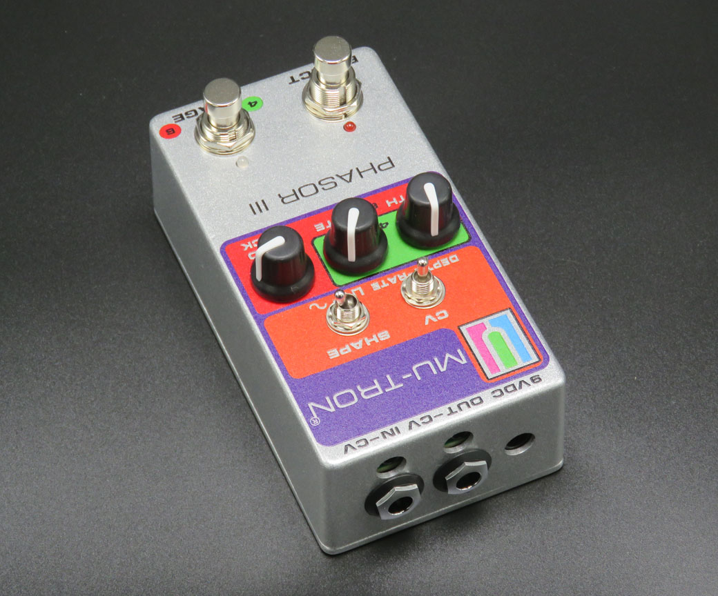 Phasor III Vintage Silver – Musitronics Mu-Tron