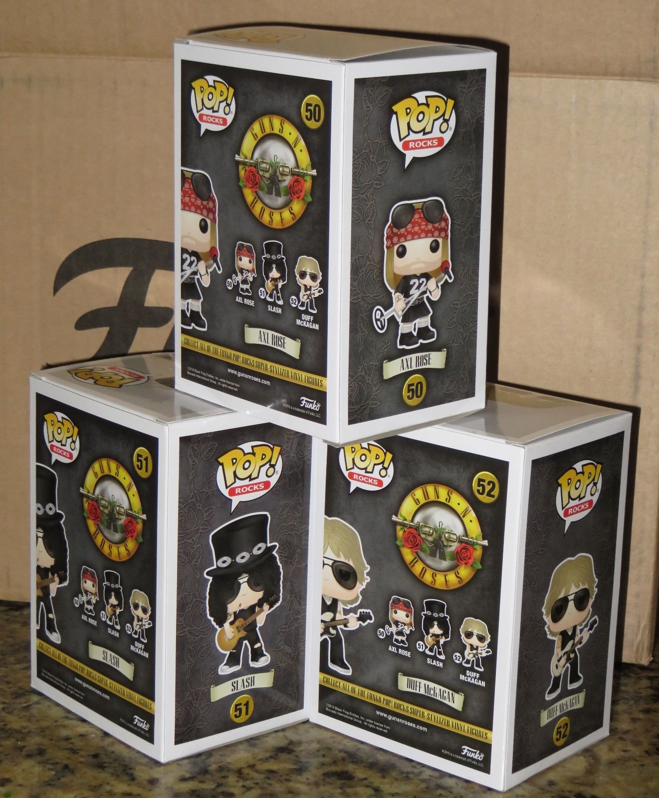 アクセル ローズ フィギュア Axl Rose Pop Rock ガンズ & ローゼス