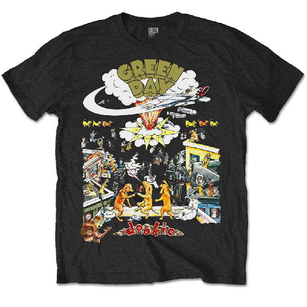 GREEN DAY dookie Tシャツ 90s Lサイズ グレー Green Day / グリーン